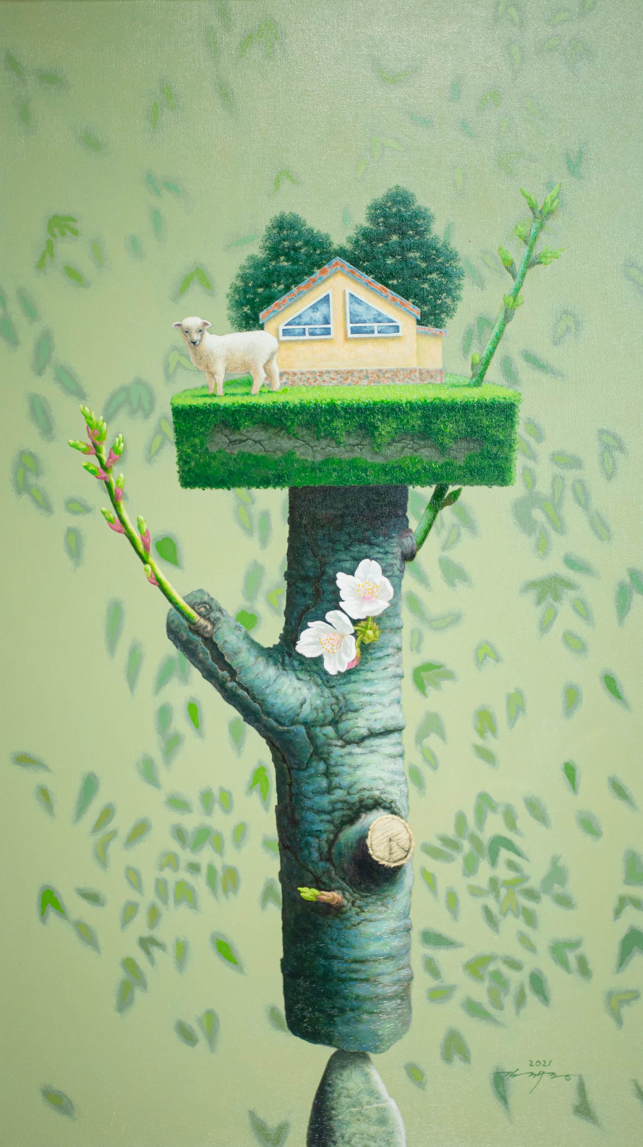 1.공존-소멸 하는 것들을 위한_90.9x52cm_Oil on canvas_2021.jpg
