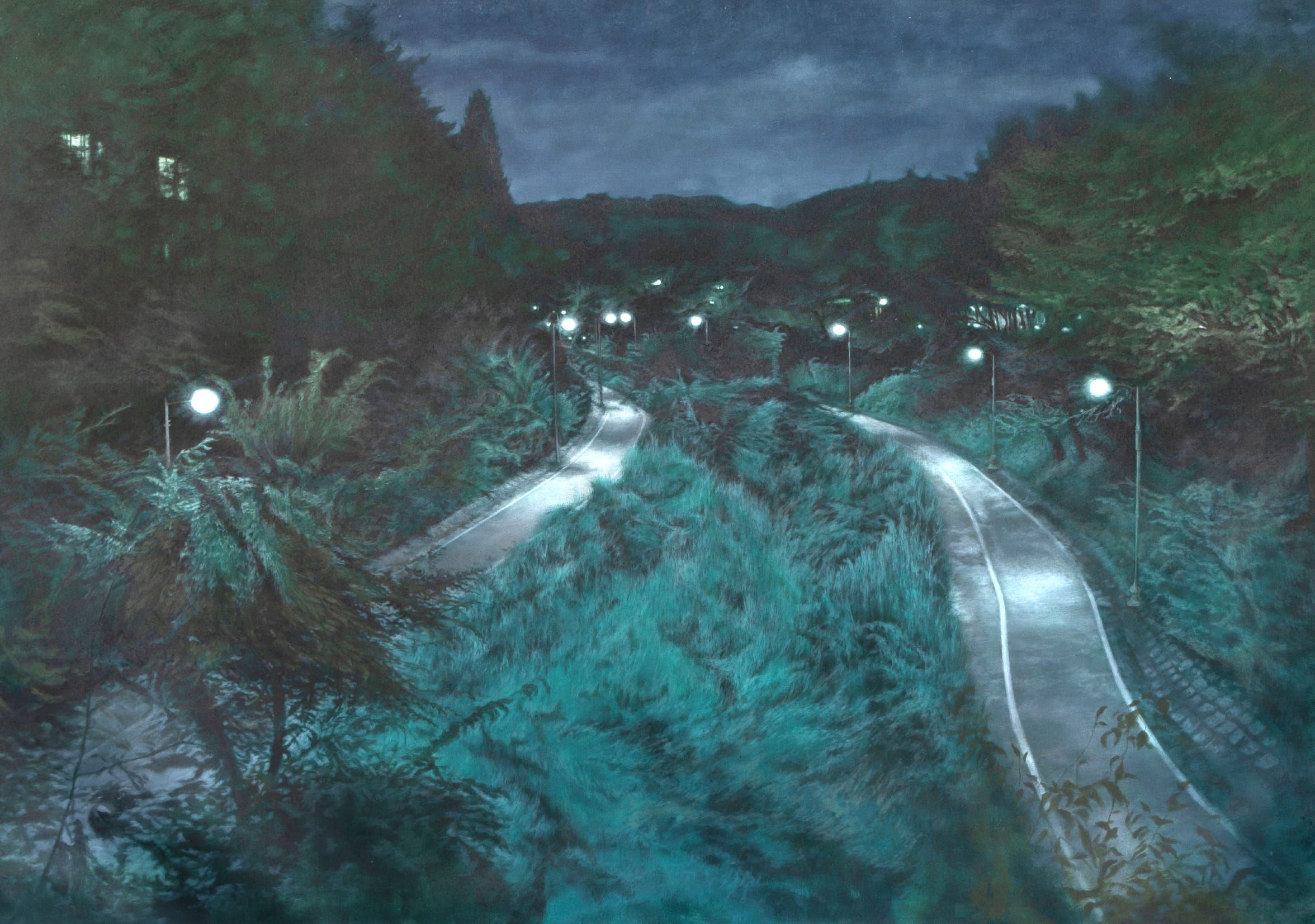 1.밤길I_150x210cm_장지에 아크릴_2021.jpg