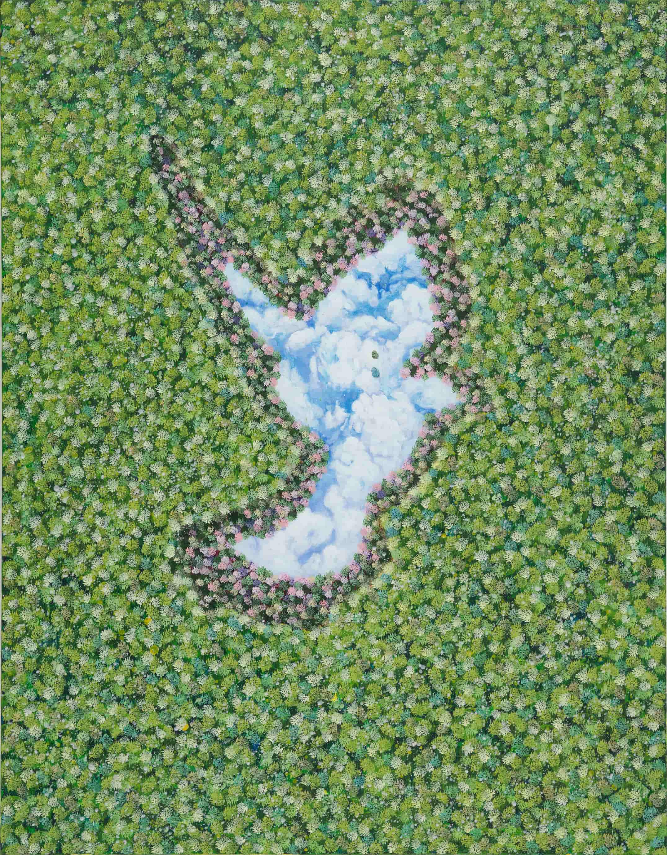 3.구름과 함께_116.8x91cm_Acrylic on linen_2022.jpg