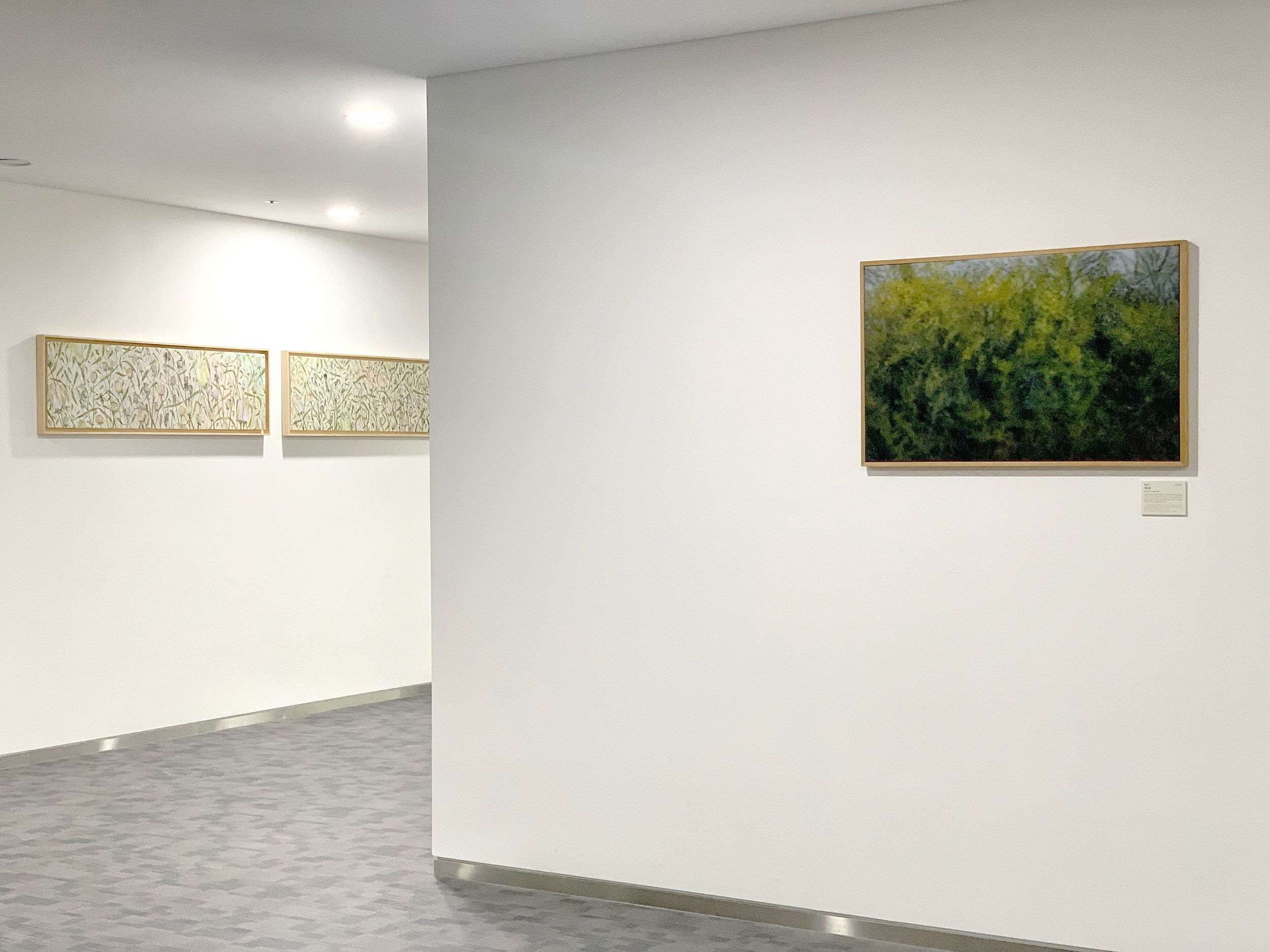 5. 경기도청 5층 복도, (좌)송하나作, (우)박춘화作.jpg