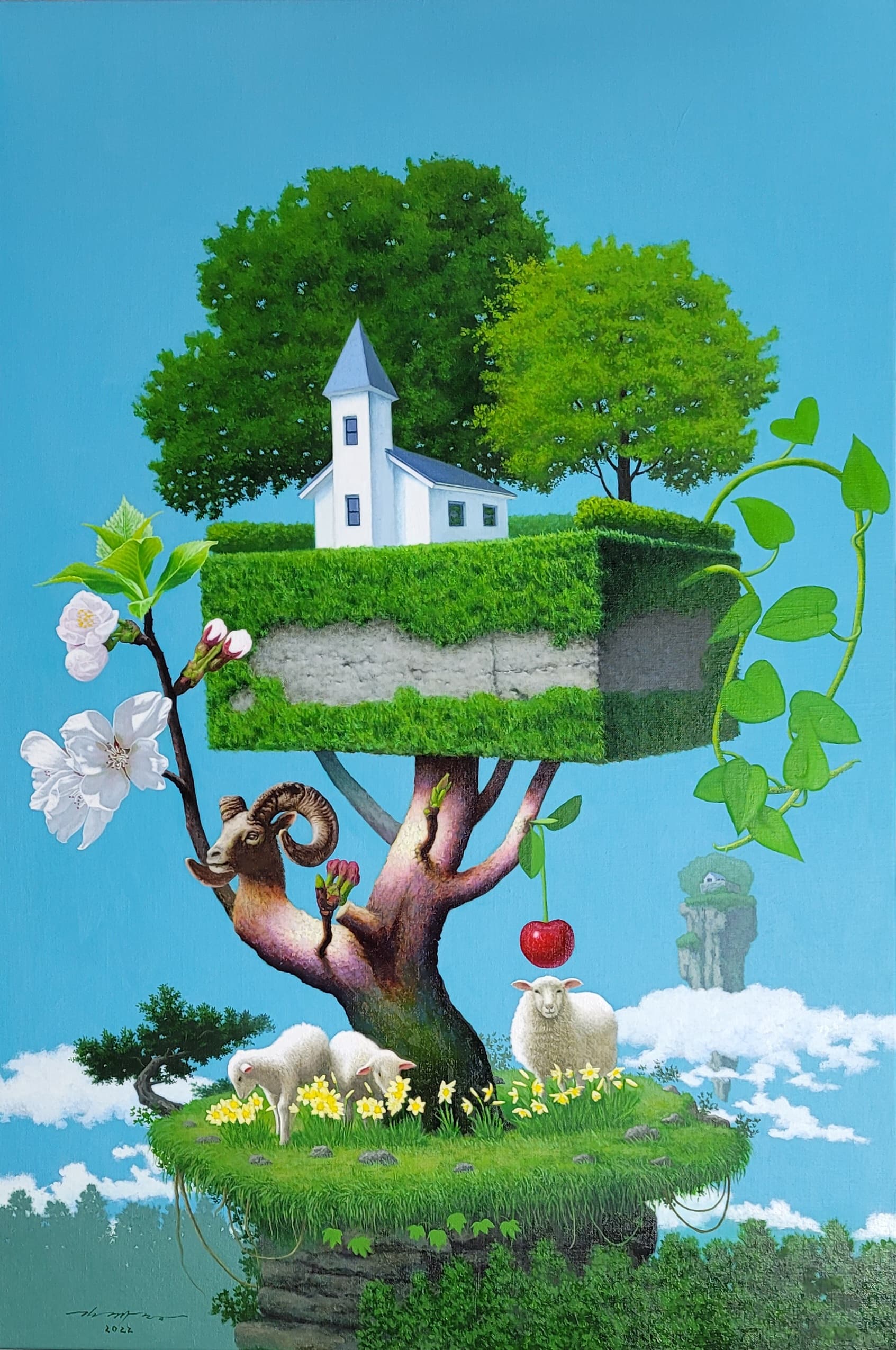 5.공존-말하기의 다른 방법_60.6x90.9cm_Oil on canvas_2022.jpg