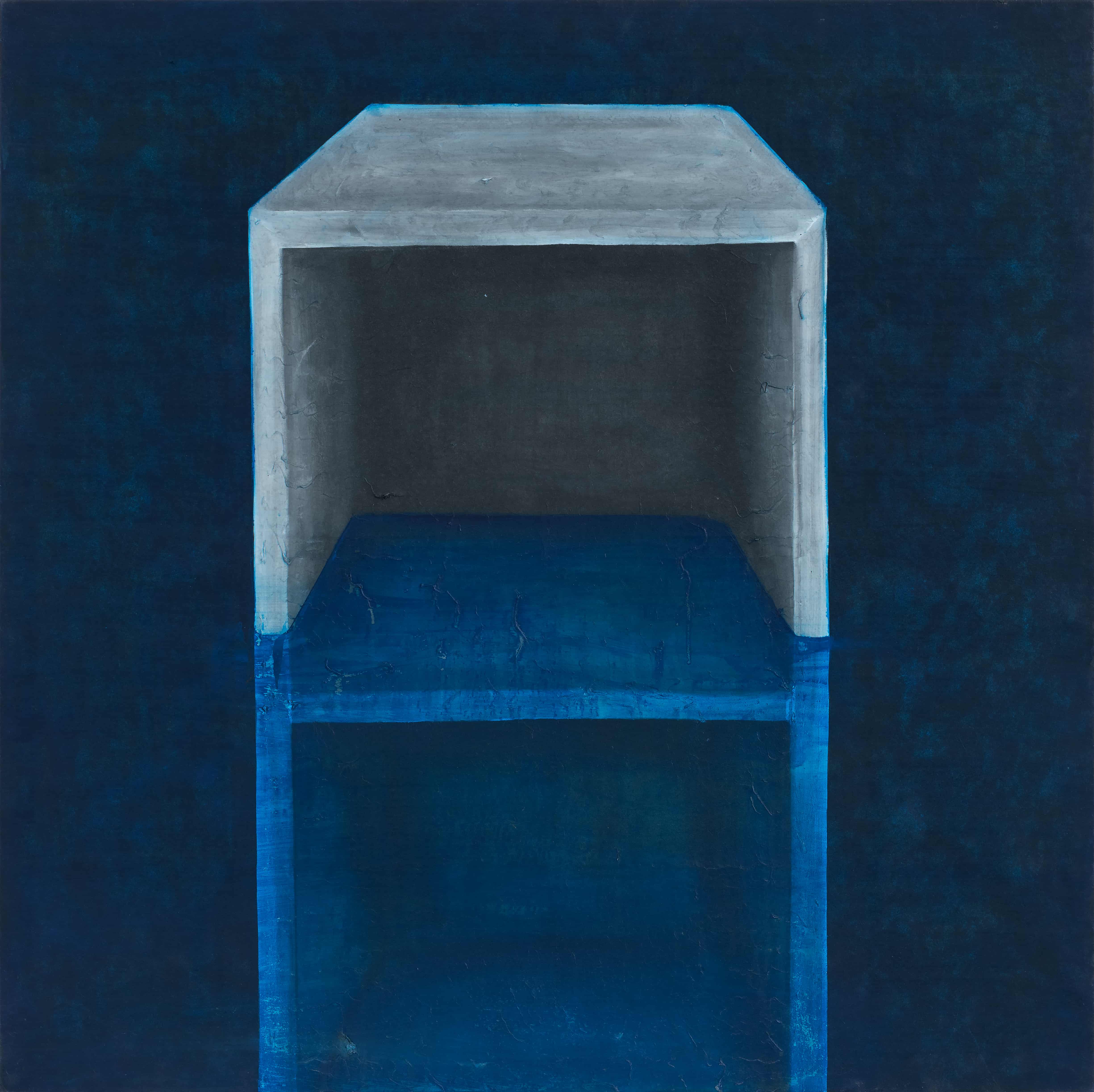 수면 위로_91x91cm_종이에 연필, 먹, 호분, 아크릴물감, 겔미디엄_2019.jpg