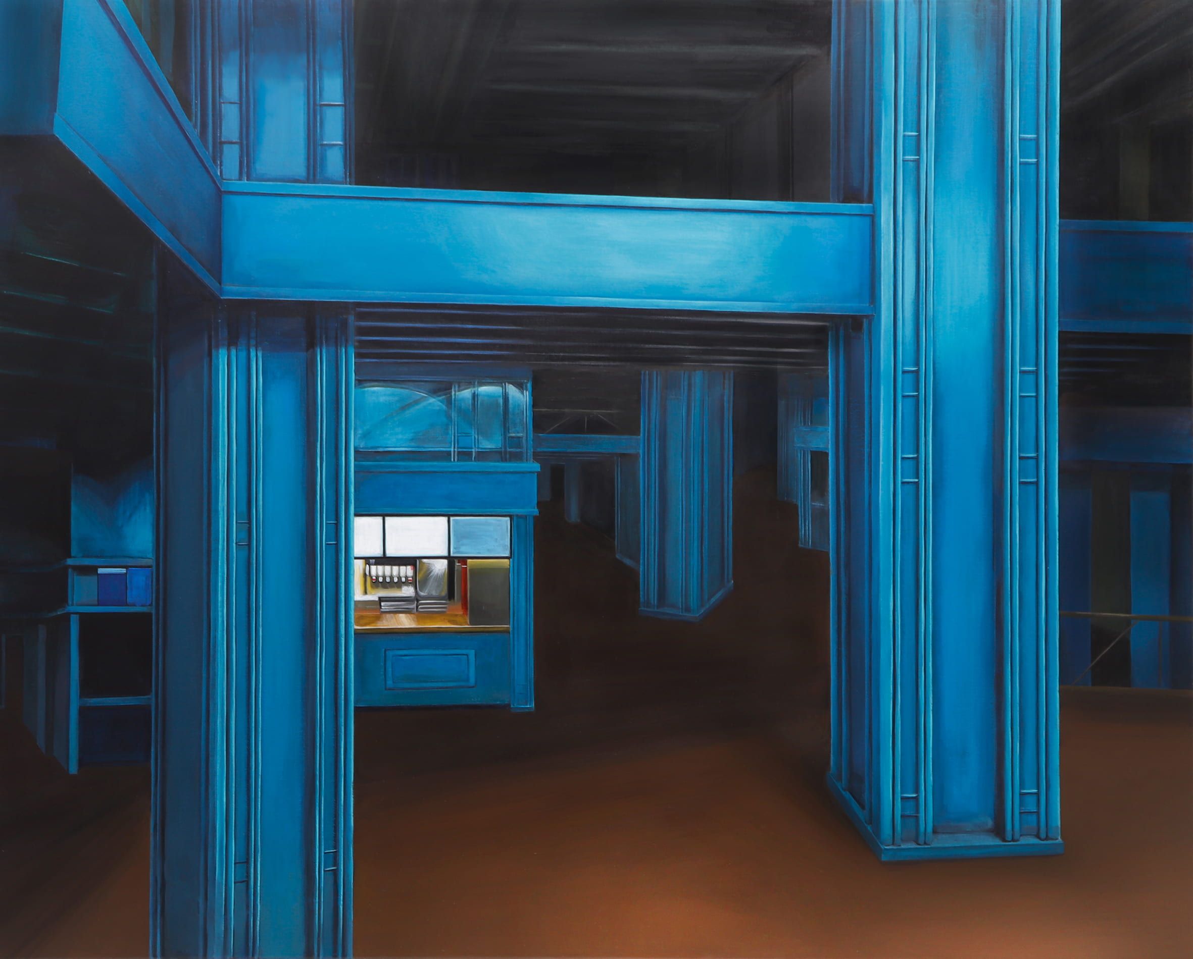 BLUE STATION Ⅳ_72.7x90.9cm_Acrylic on canvas_2020.jpg
