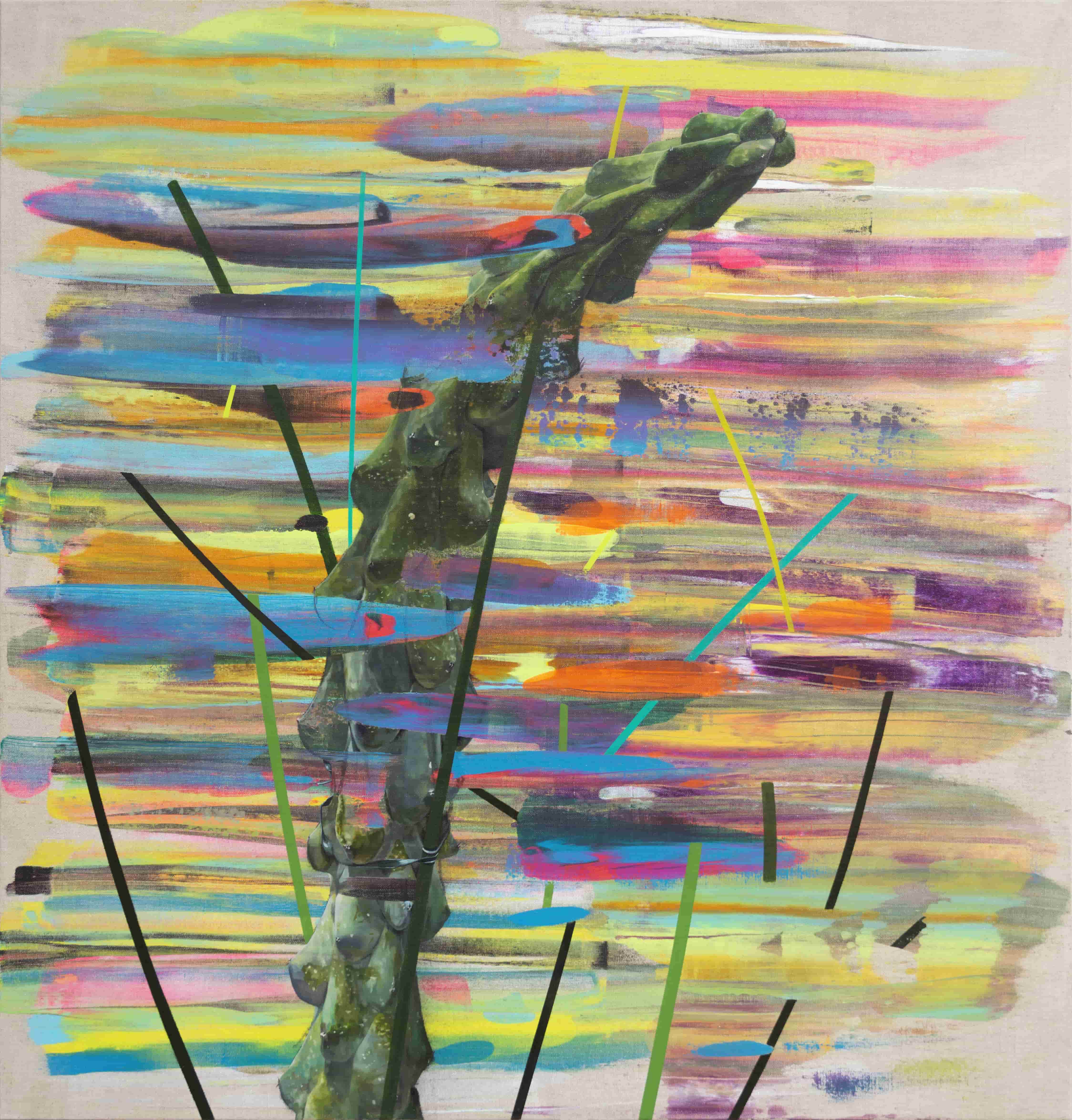 Cactus_115x110cm_Acrylic & oil on linen_2021.jpg