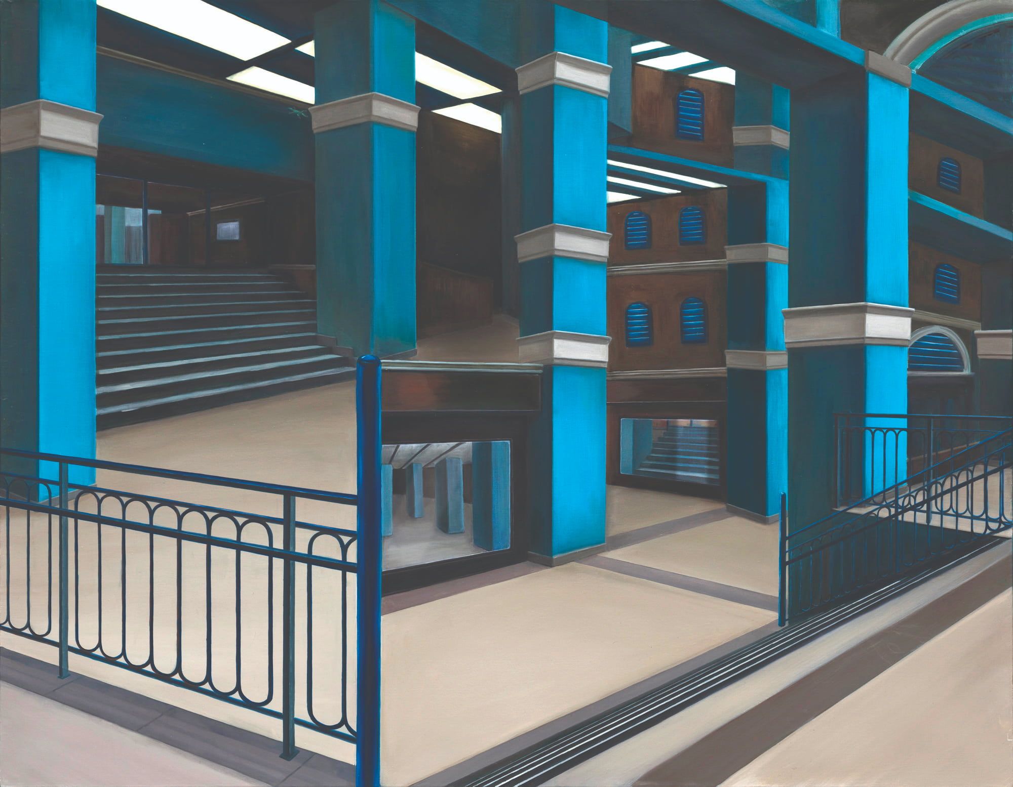 FAMILLE STATION Ⅰ_90.9x116.7cm_Oil on canvas_2019.jpg